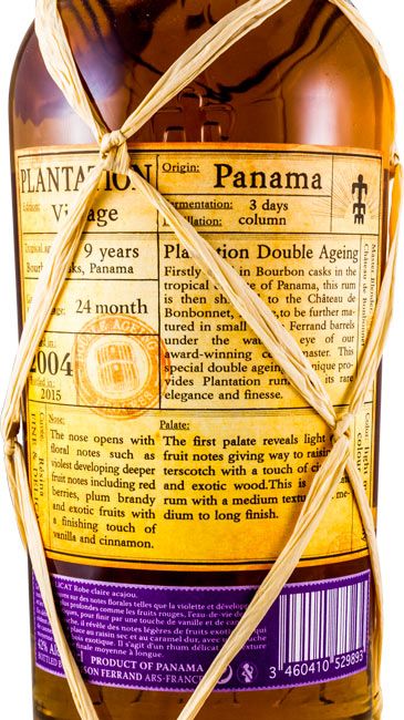 2004 Rum Plantation Panama Vintage Edition