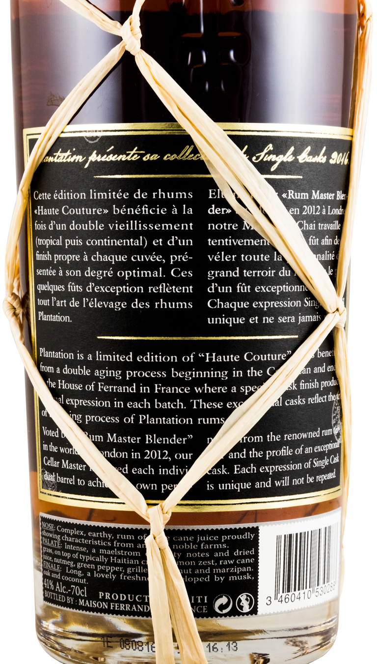 Rum Plantation Haiti XO Single Cask