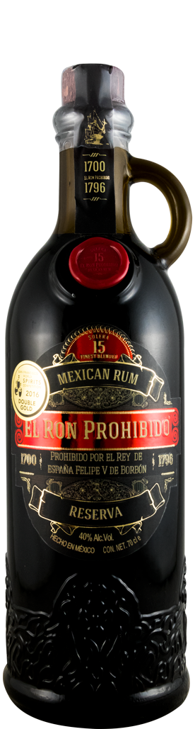 Rum El Ron Prohibido Reserva 15 anos