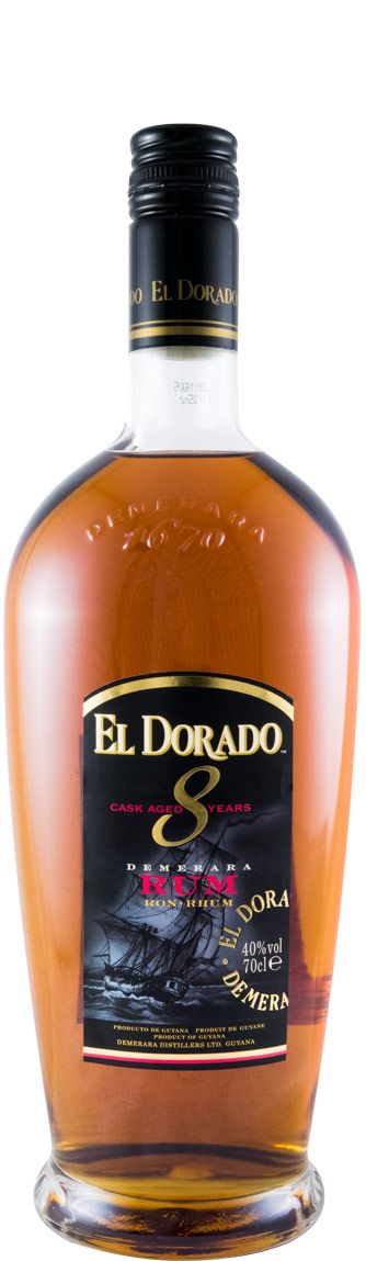 Rum El Dorado 8 anos