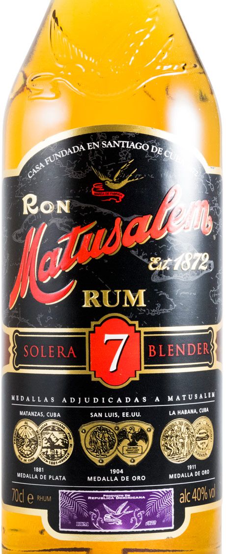 Rum Matusalem Solera 7 anos