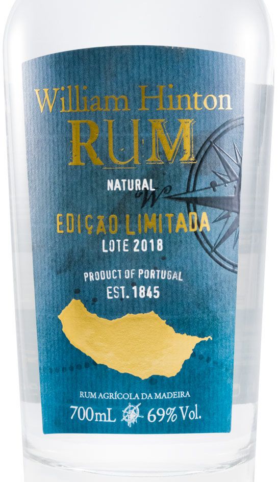 Rum Agrícola da Madeira William Hinton Natural Edição Limitada