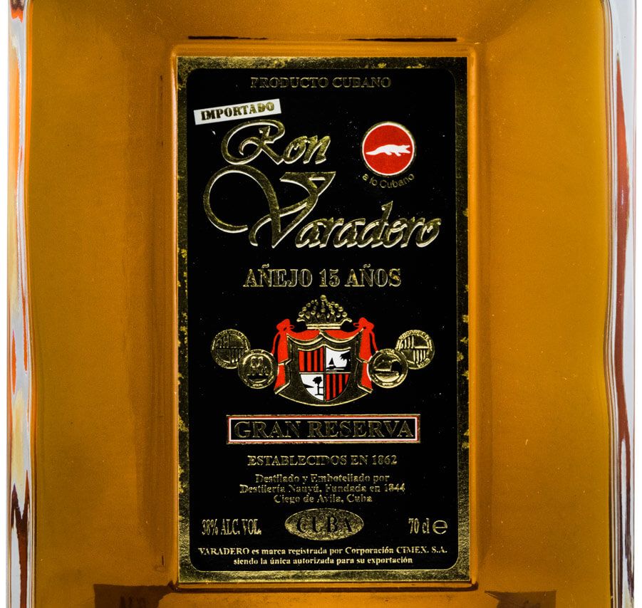 Rum Varadero 15 years Gran Reserva Anejo