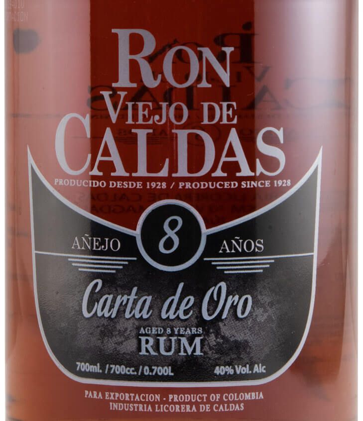 Rum Viejo de Caldas 8 years