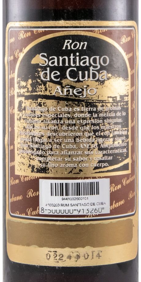 Rum Santiago de Cuba Anejo