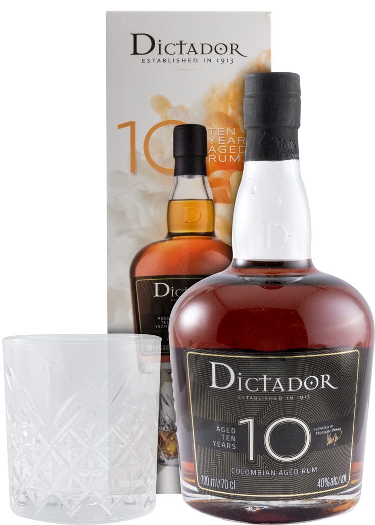 Rum Dictador 10 anos