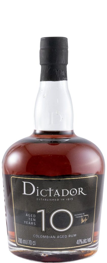 Rum Dictador 10 anos