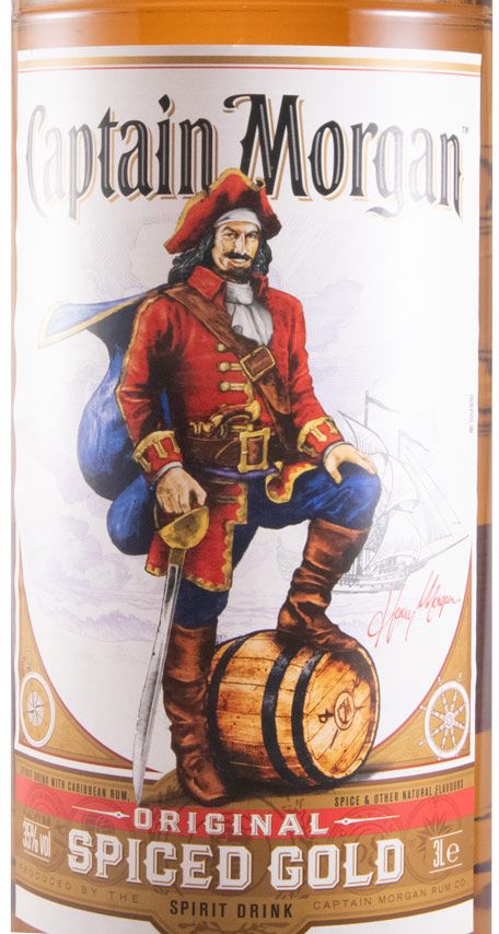 Rum Captain Morgan Spiced Gold w/Doser 3L