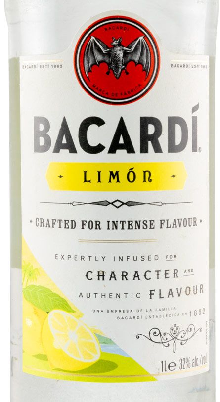 Rum Bacardí Limon 1L