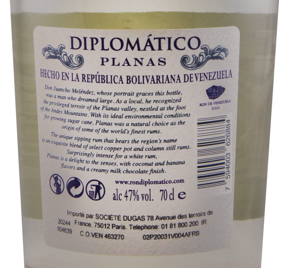 Rum Diplomático Planas