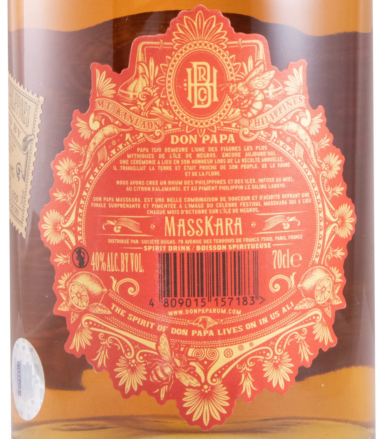 Rum Don Papa Masskara