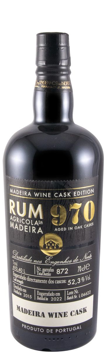 Rum Agrícola da Madeira 970 Madeira Wine Cask Edition 52.3%