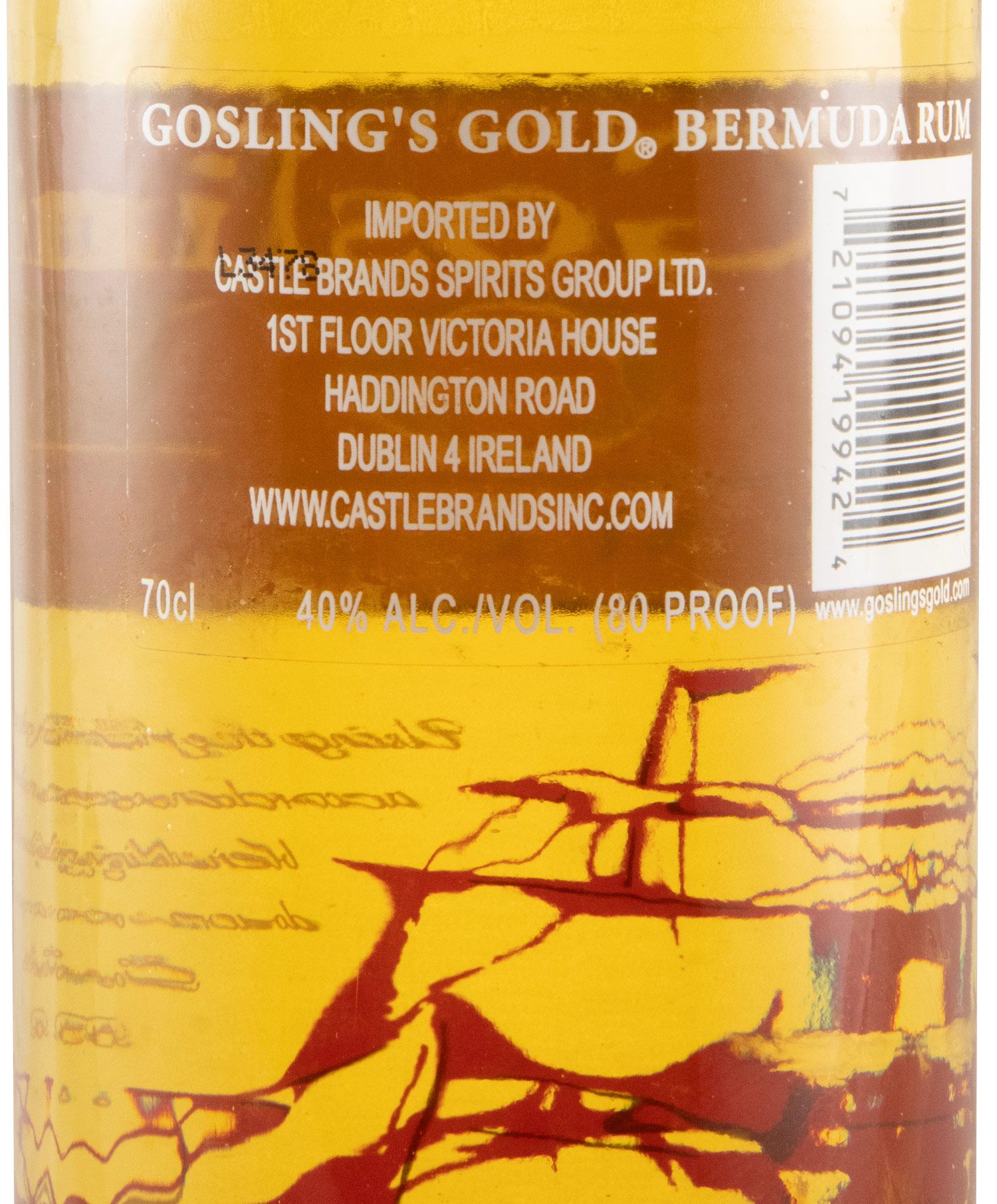 Rum Goslings Gold