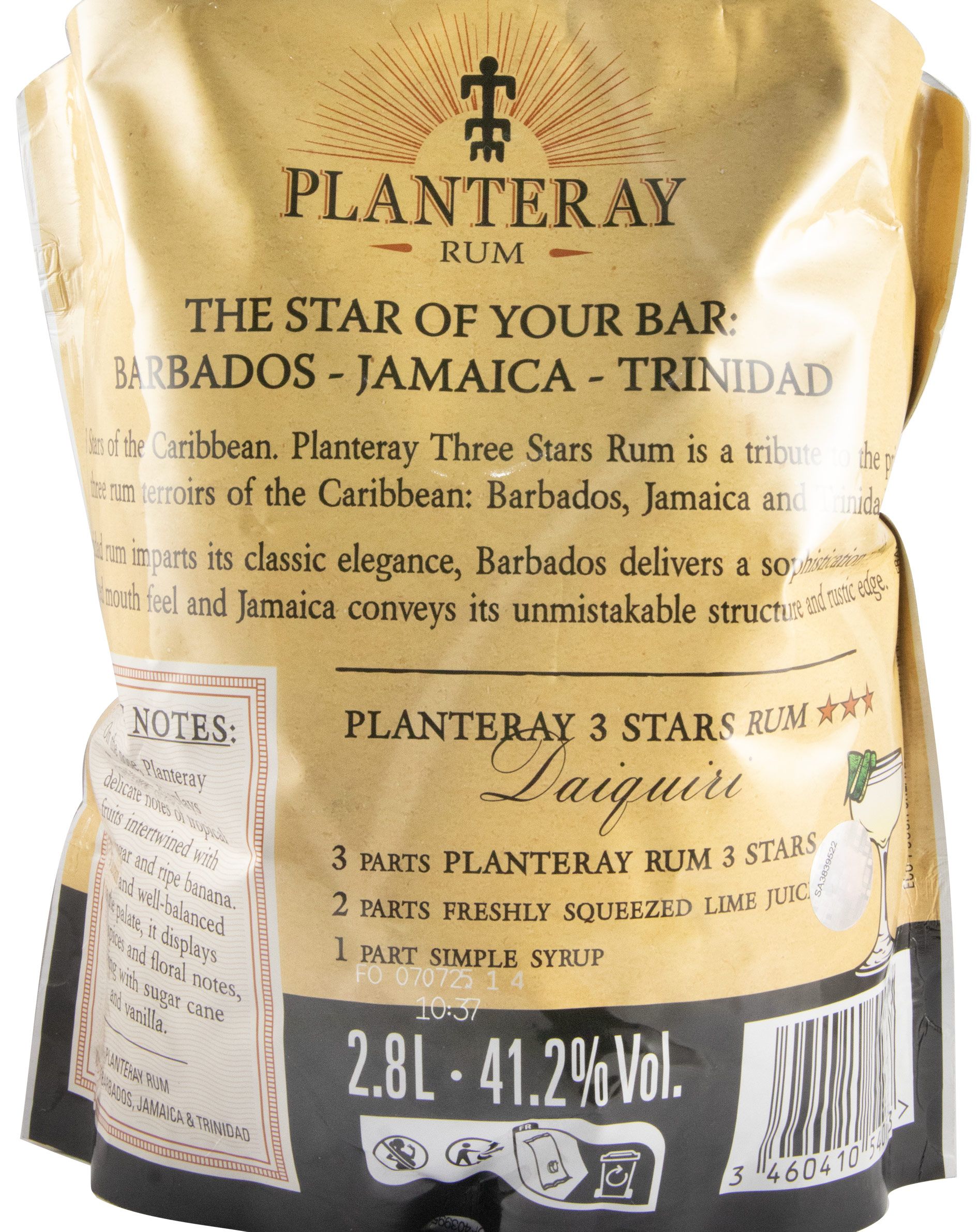 Rum Planteray 3 Stars 2,8L