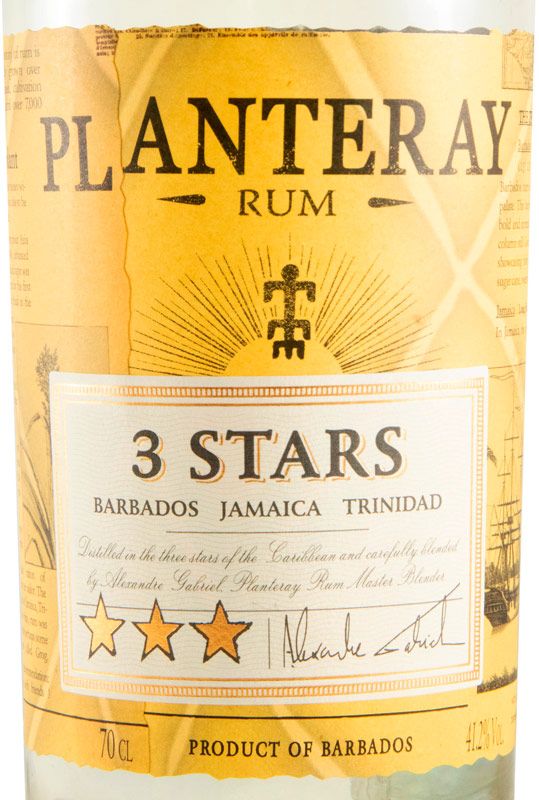 Rum Planteray 3 Stars White