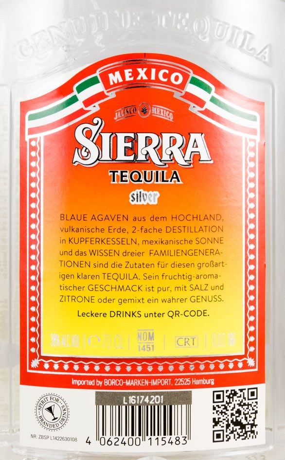 Tequila Sierra Branca