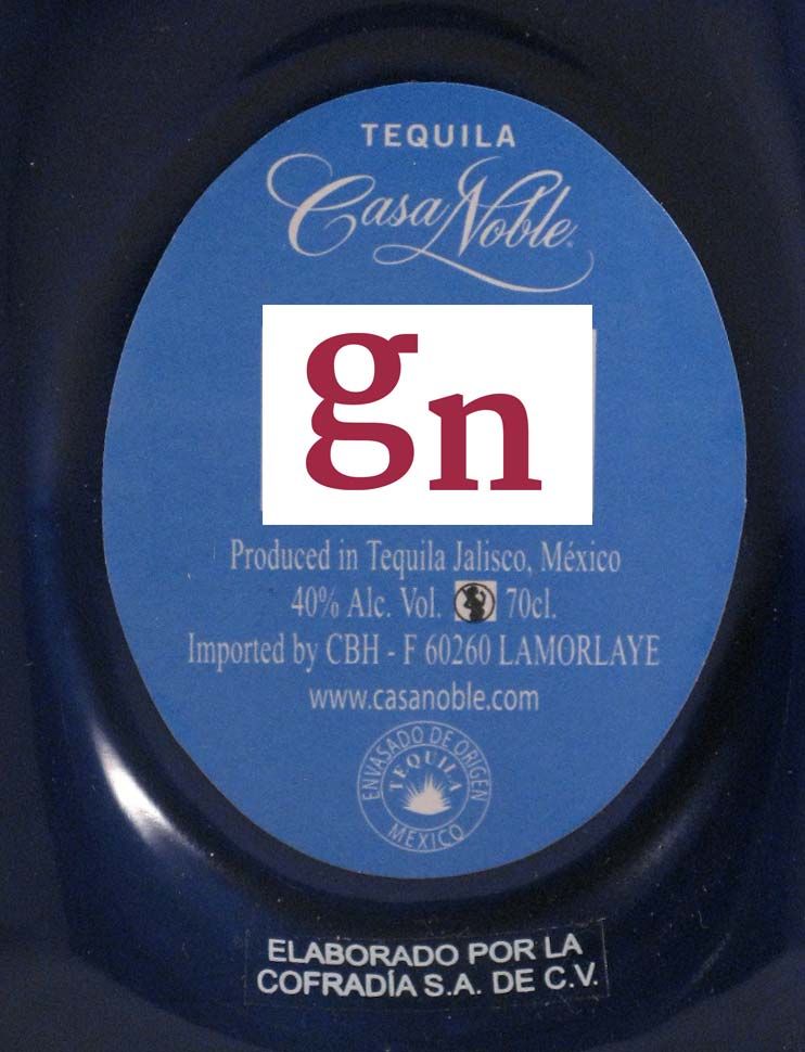 Tequila Casa Noble Reposado