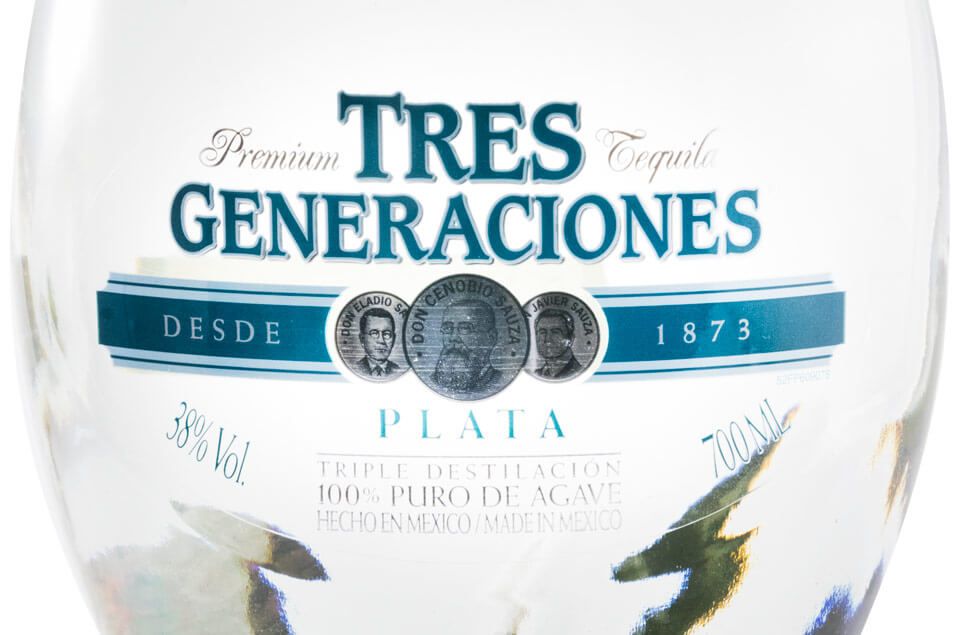 Tequila Sauza Tres Generaciones Plata