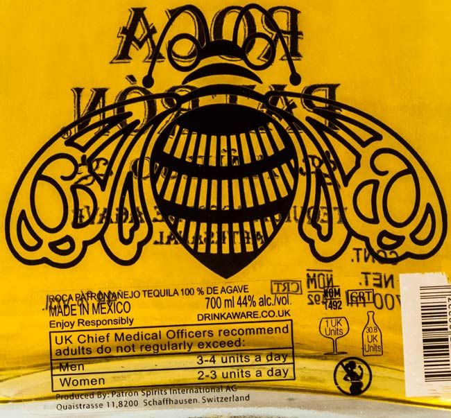 Tequila Roca Patrón Anejo 100% Agave