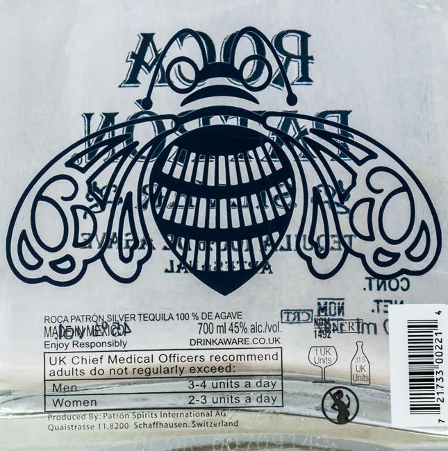 Tequila Roca Patrón Silver 100% Agave