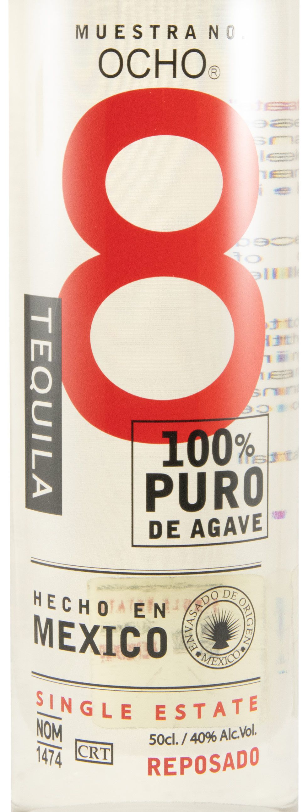 Tequila Ocho Reposado 50cl