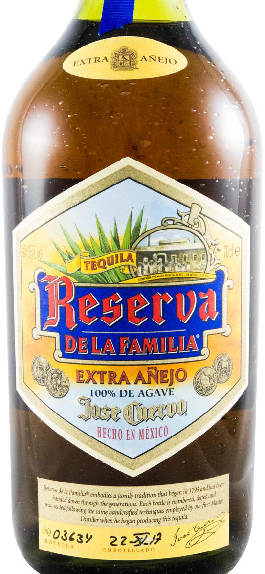 Tequila Jose Cuervo Reserva de la Familia Extra Añejo Edição 2017