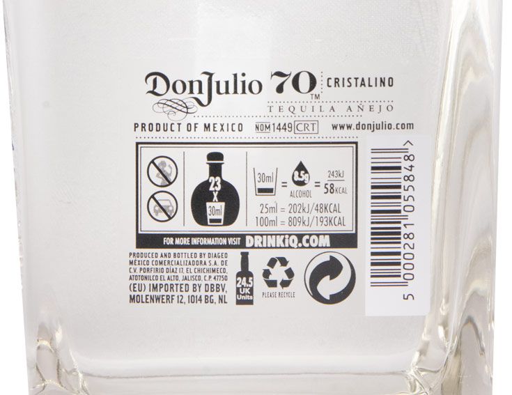 Tequila Don Julio 70º Aniversário Edição Limitada