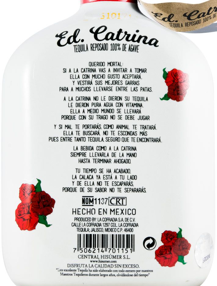 Tequila Cofradia Catrina Reposado