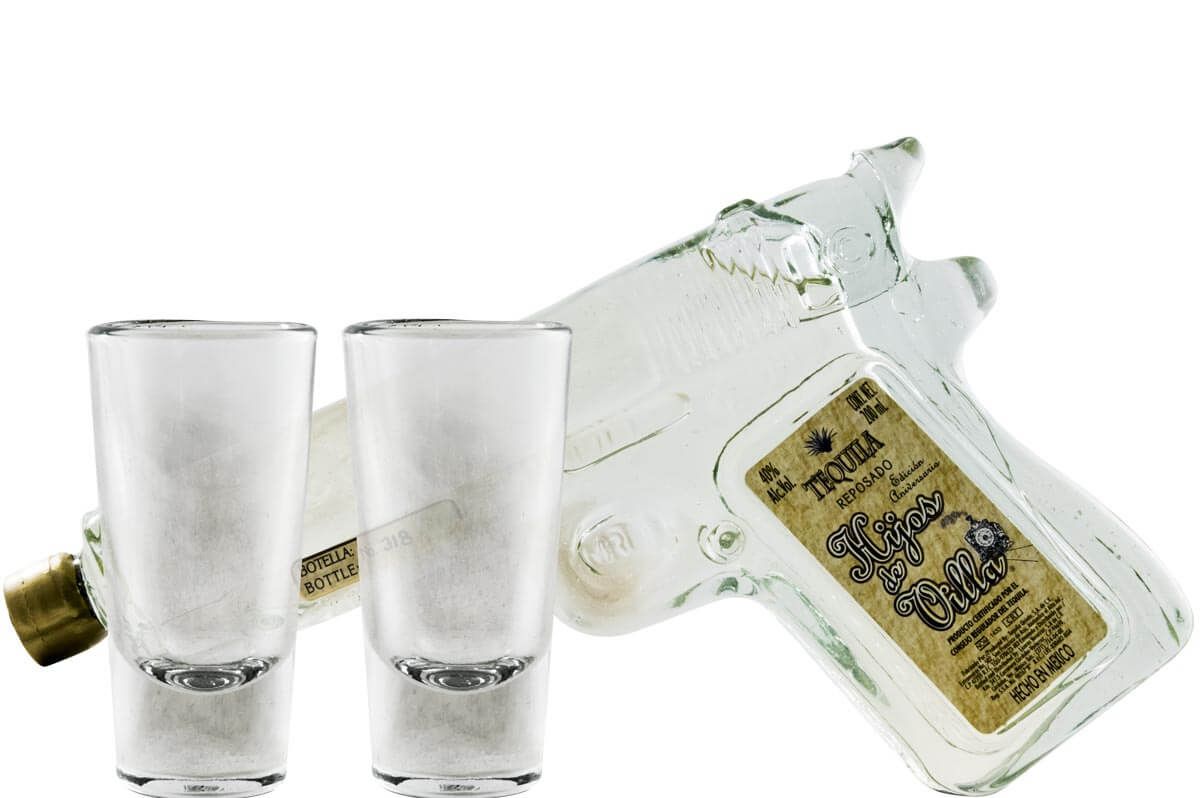 Hijos de Villa Pistol Reposado c/2 Copos 20cl
