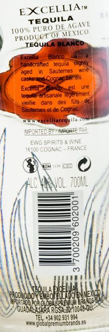 Tequila Excellia Blanco