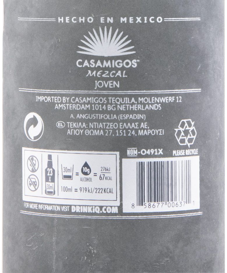 Mezcal Casamigos