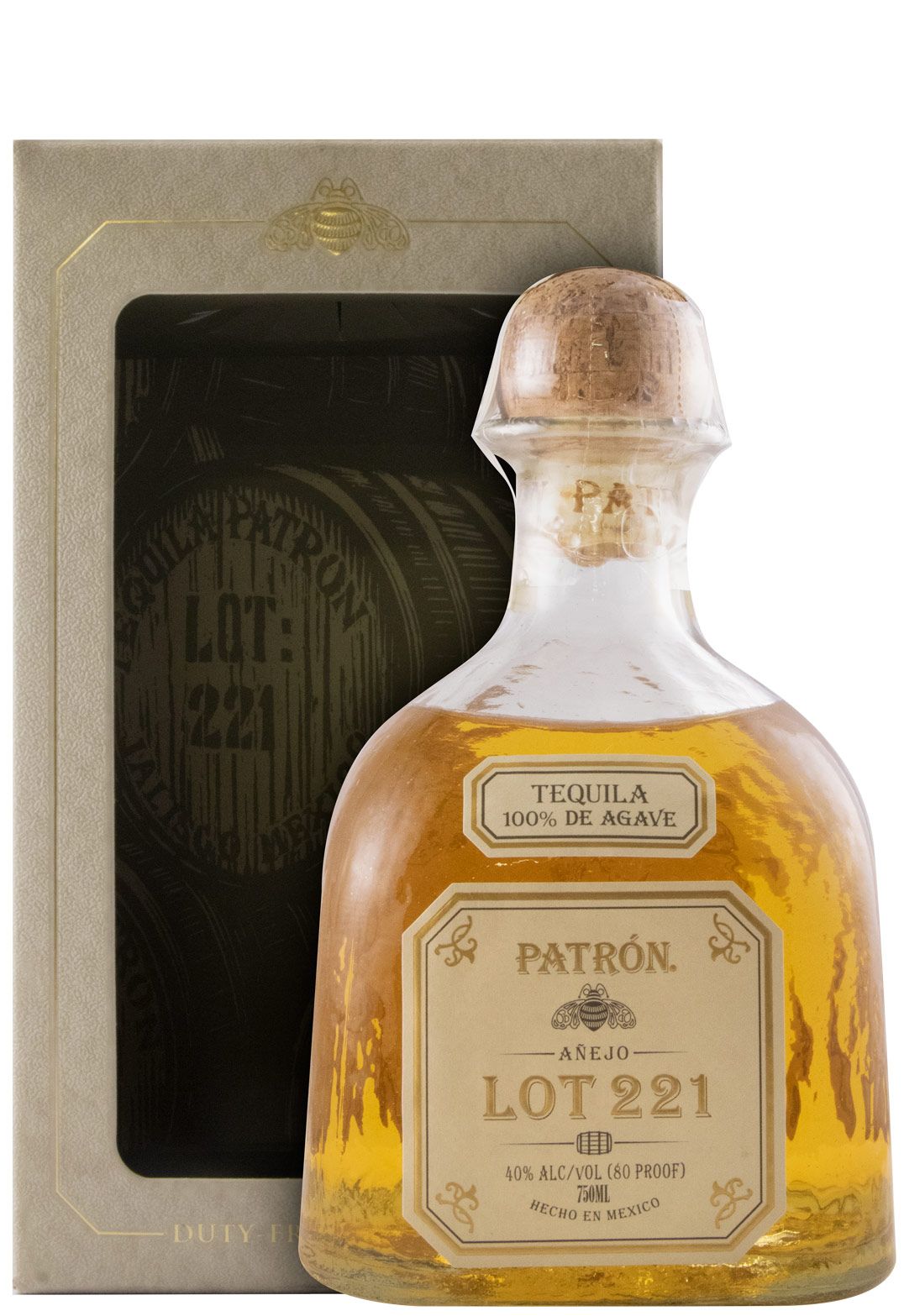 Tequila Patrón Añejo Lot 221 75cl