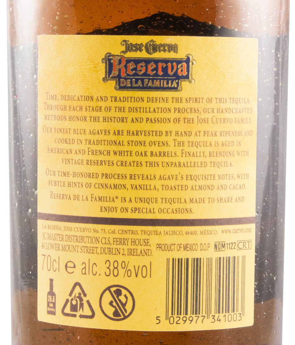 Tequila Jose Cuervo Reserva de la Familia Extra Añejo Edição 2019