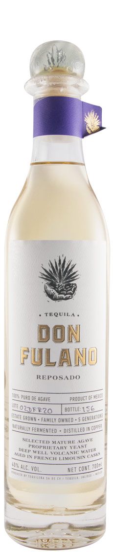 Tequila Don Fulano 100% Puro Agave Reposado