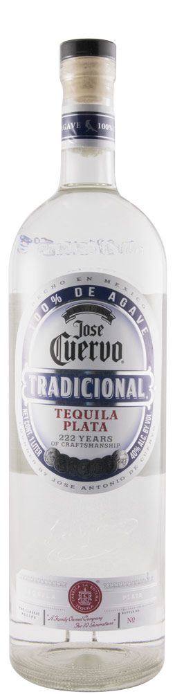 Tequila Jose Cuervo 100% Agave Silver Tradicional 1L