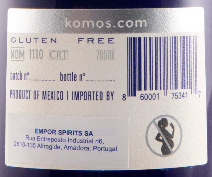 Tequila Komos Añejo Cristalino