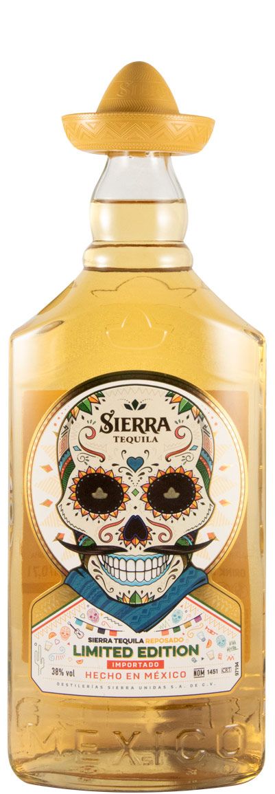 Tequila Sierra Dia de Los Muertos Reposado Edição Limitada