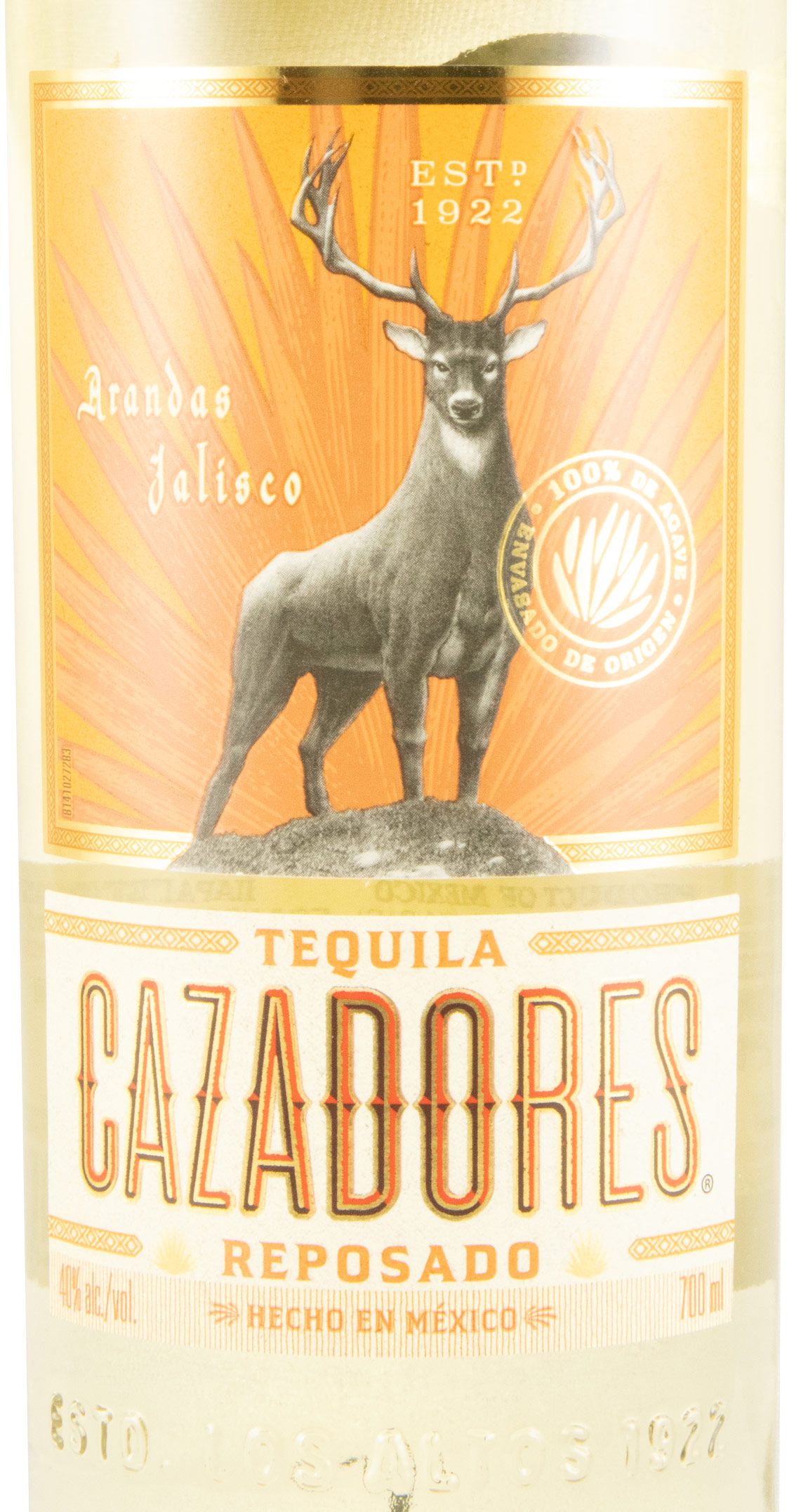 Tequila Cazadores Reposado