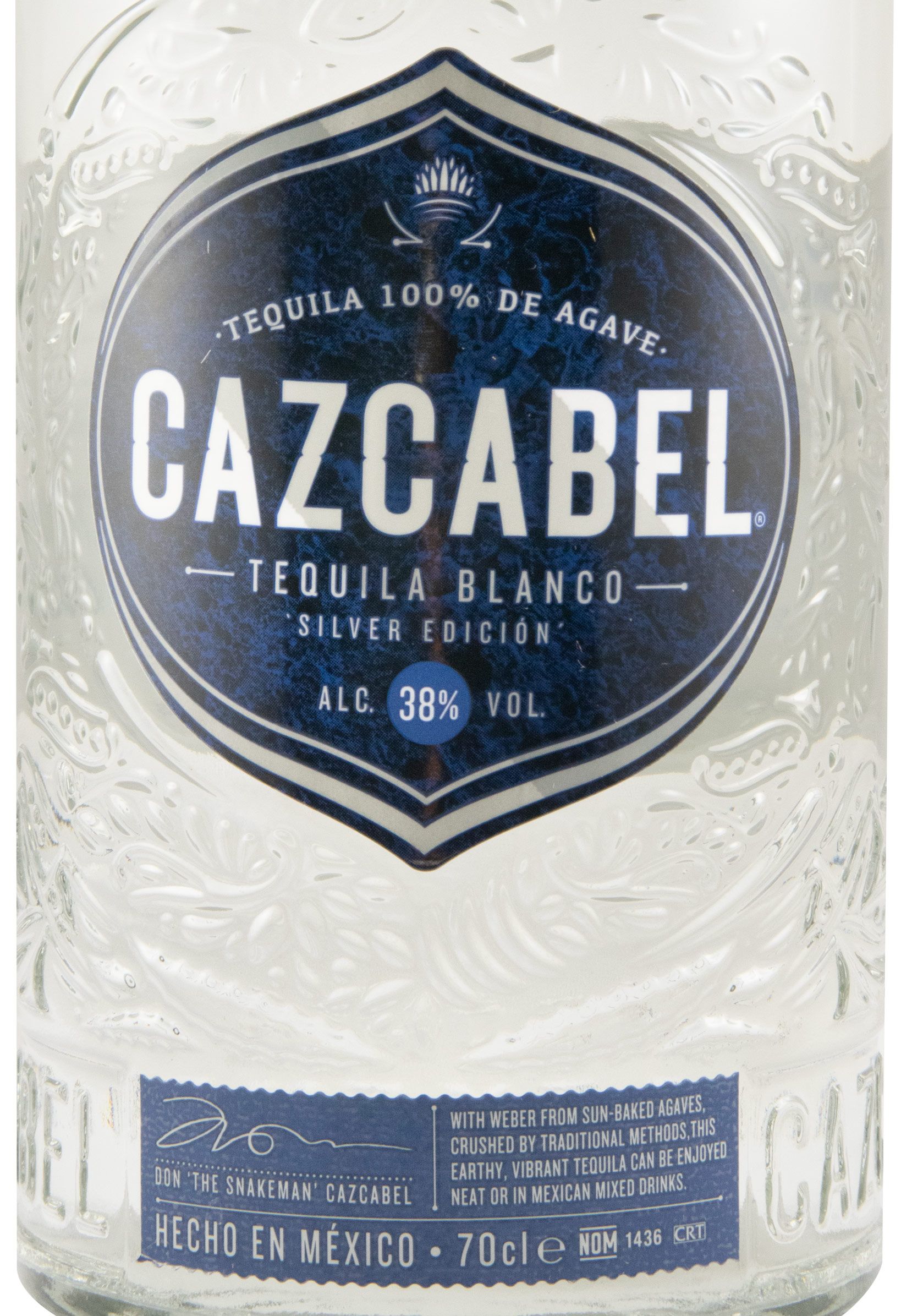 Tequila Cazcabel Blanco