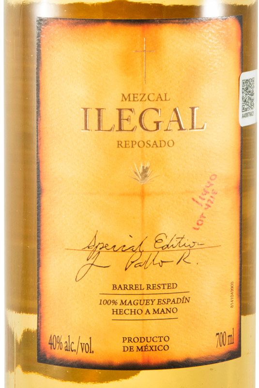 Mezcal Ilegal Reposado