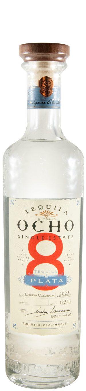 Tequila Ocho Plata 50cl