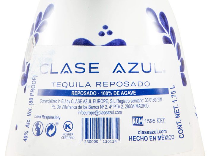 Tequila Clase Azul Reposado 1,75L