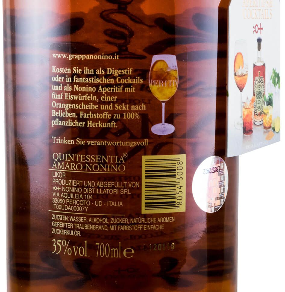Nonino Amaro Quintessentia