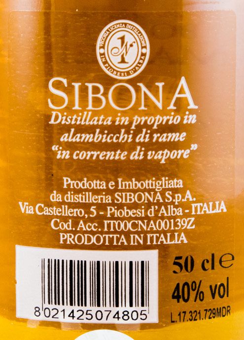 Grappa Sibona Riserva Botti da Madeira 50cl