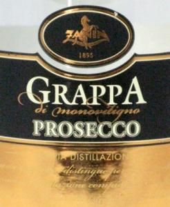 Grappa di Prosecco Zanin