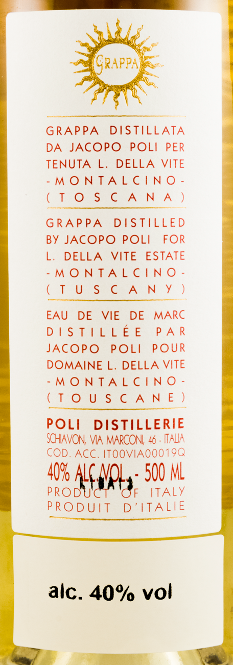 Grappa Luce Della Vite Montalcino 50cl