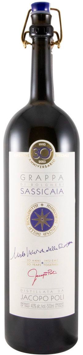 Grappa Jacopo Poli Sassicaia di Bolgheri 50cl