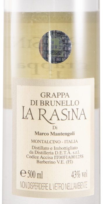 Grappa di Brunello La Rasina 50cl
