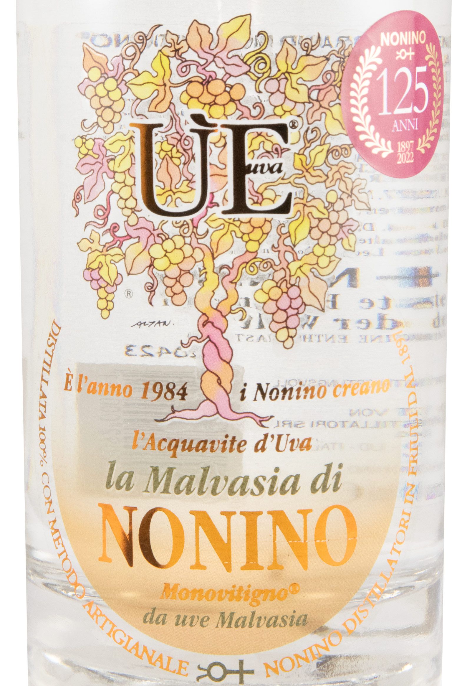 Grappa Nonino Monovitigno ÙE la Malvasia 50cl