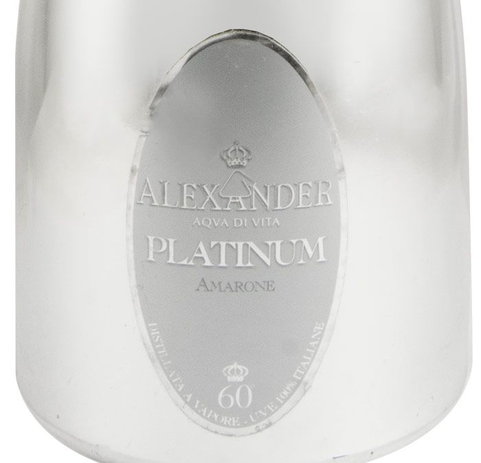 Grappa Alexander Platinum 50cl